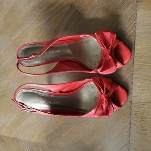 Antonio Melani Peep Toe Slingback